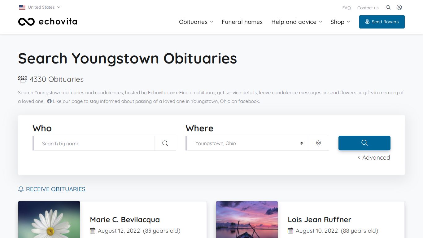 Youngstown Obituaries - Latest Obituaries in Youngstown OH